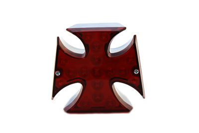 HARLEY Maltese LED Tail Lamp with Red Lens Fits 0-  Custom, application