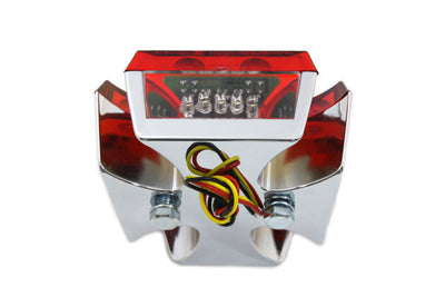 HARLEY Maltese LED-Rücklicht mit rotem Glas, passend für 0- Custom, Anwendung