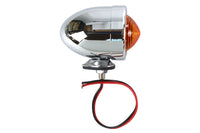 HARLEY Chrome Bullet Marker Lamp 2 Wire Type Fits 0-  Custom, application