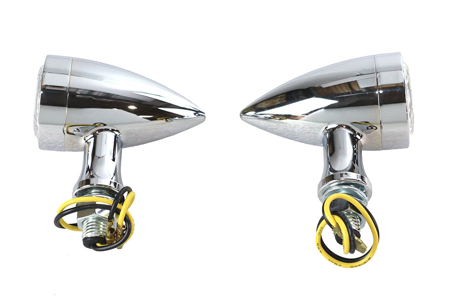 HARLEY LED Bullet Marker Lampenset Chrom Passend für 0-  Custom, Anwendung