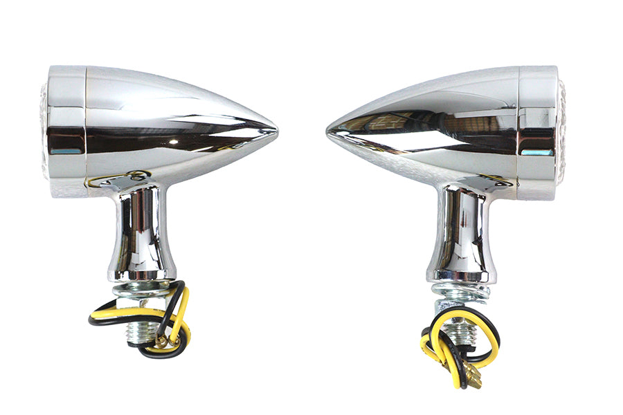 HARLEY LED Bullet Marker Lampenset Chrom Passend für 0-  Custom, Anwendung