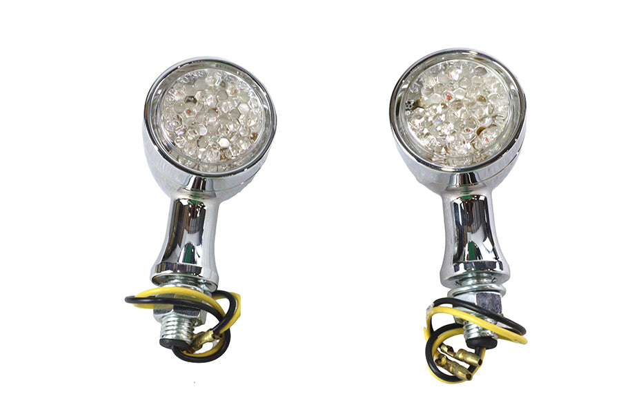 HARLEY LED Bullet Marker Lampenset Chrom Passend für 0-  Custom, Anwendung