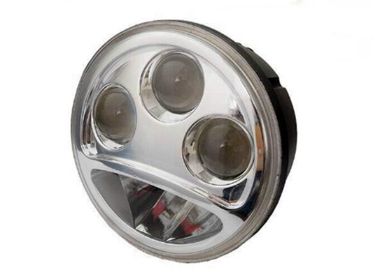 HARLEY 5-3/4 inch LED Replacement Headlamp Unit fits 0-  Custom,