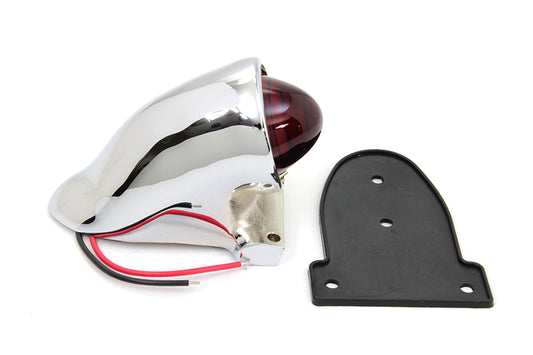 HARLEY Chrome PK Style Tail Lamp Fits 0-  Custom, application