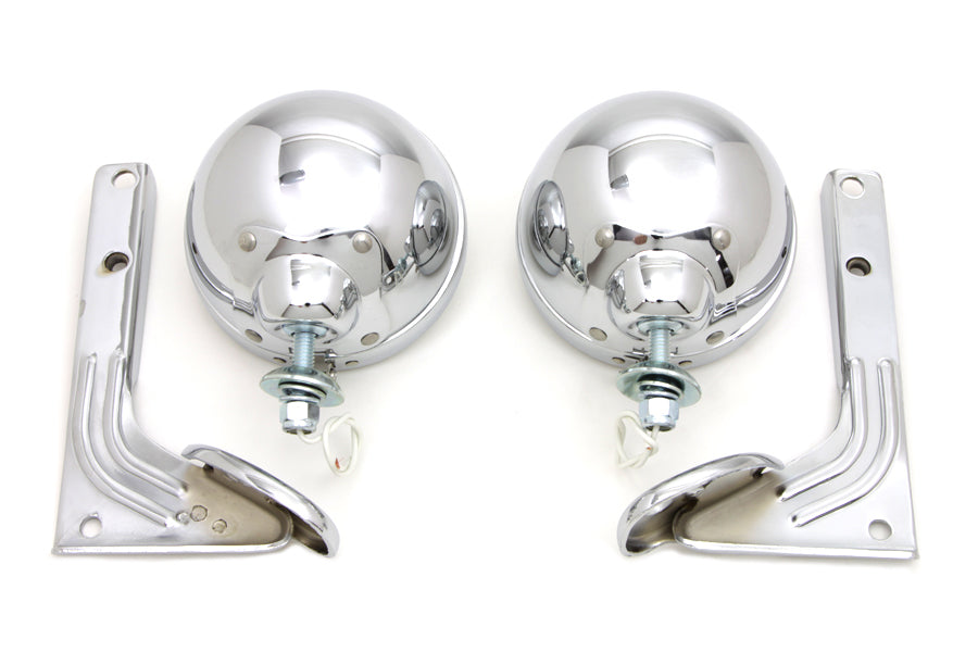 HARLEY 12 Volt Zusatzscheinwerfer-Kit Passend für 1959-1985 FL,