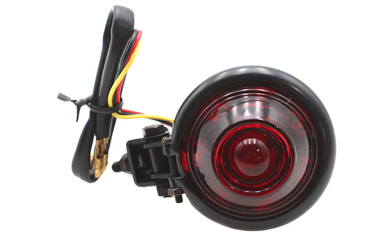 HARLEY Black LED Bullet Style Tail Lamp Assembly Fits 0-  Custom, application