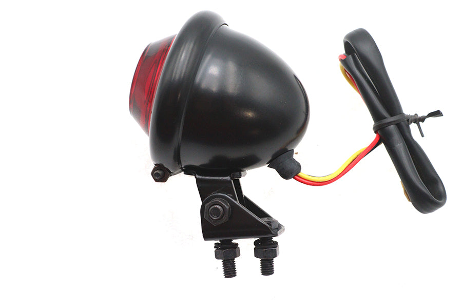 HARLEY Schwarze LED Bullet Style Rücklichtbaugruppe Passend für 0- Custom, Anwendung