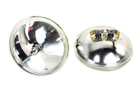 HARLEY Clear 4-1/2 Zoll 12 Volt Sealed Beam Spotlampenbirnen-Set passend für 0- Alle, 4-1/2 Spotlampen" 0- Alle