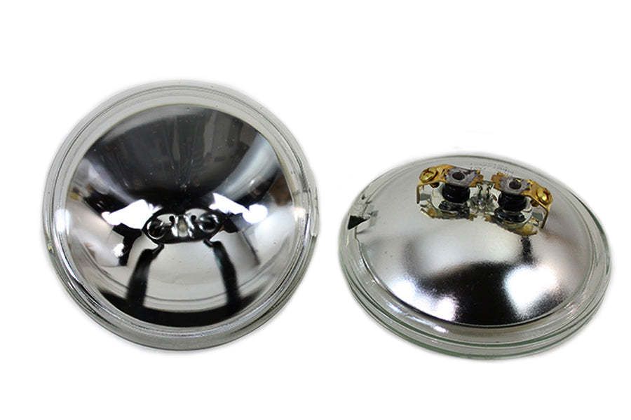 HARLEY Klar 4-1/2 Zoll 12 Volt Sealed Beam Zusatzscheinwerfer Glühlampenset Passend für 0- Alle, 4-1/2 Zusatzscheinwerfer"