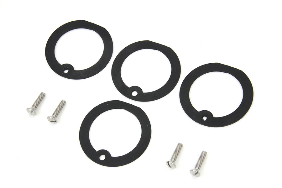 HARLEY Bullet Marker Leuchten Dichtungssatz Passend für 1941-1984 FL, 1948-1984 FLH,