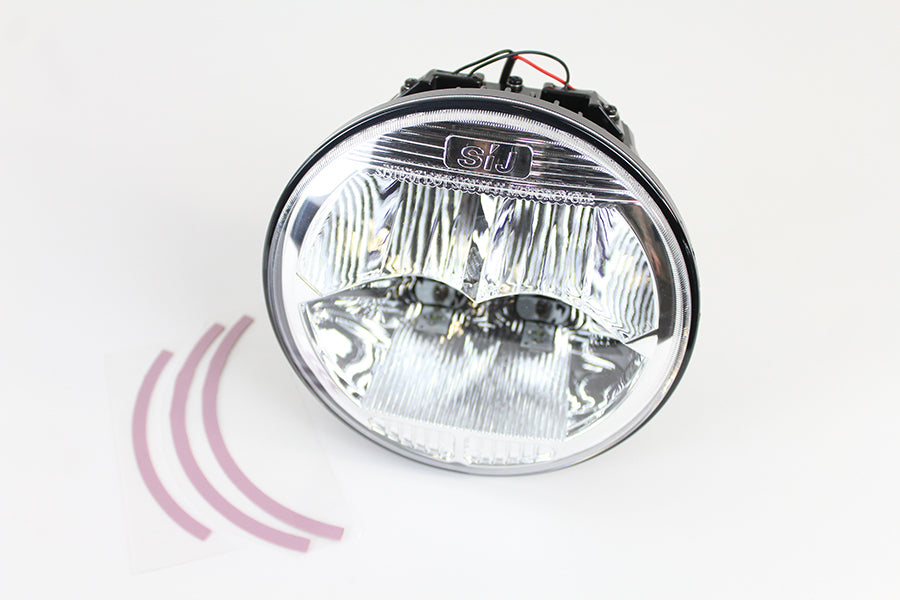 HARLEY 7 Zoll LED-Scheinwerfereinheit Passt 0- Custom, Anwendung