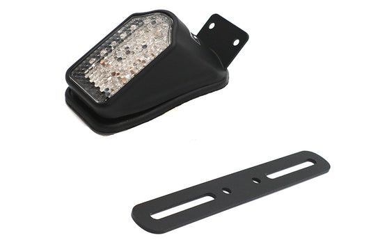 HARLEY Black Mini Tombstone Tail Lamp with Bracket Fits 0-  Custom, application