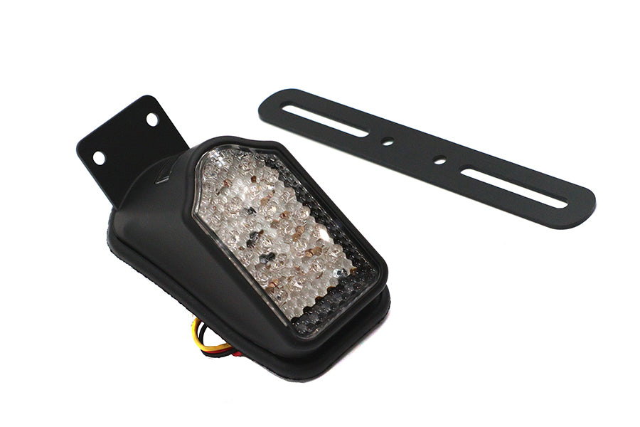 HARLEY Schwarzes Mini-Grabstein-Rücklicht mit Halterung Passend für 0-  Custom, Anwendung