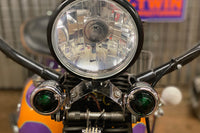 HARLEY Rücklichtglas-Set Facettiert Grün Passend für 1949-1985 FL,