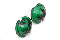 HARLEY Rücklichtglas-Set Facettiert Grün Passend für 1949-1985 FL,