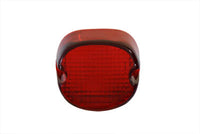 HARLEY Rücklichtglas Laydown Style Rot Passend für 1979-1998 FLT,