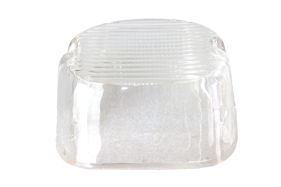 HARLEY Rücklichtglas, flach, waagerecht, schlank, klar, passend für 1979-1998 FLT,