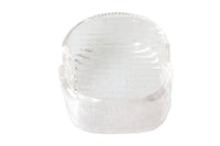 HARLEY Rücklichtglas, flach, waagerecht, schlank, klar, passend für 1979-1998 FLT,