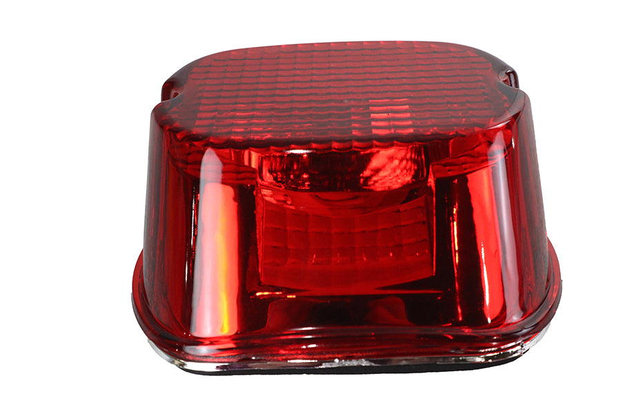 HARLEY Rücklichtglas, flach, rot, passend für 2004-2007 FLT,