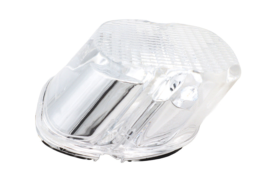 HARLEY Rücklichtglas, flach, klar, passend für 2004-2007 FLT,