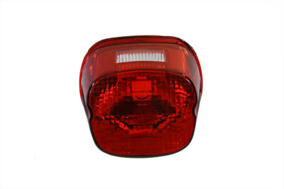 HARLEY Tail Lamp Lens Laydown Style Red Fits 2003-UP FLT,