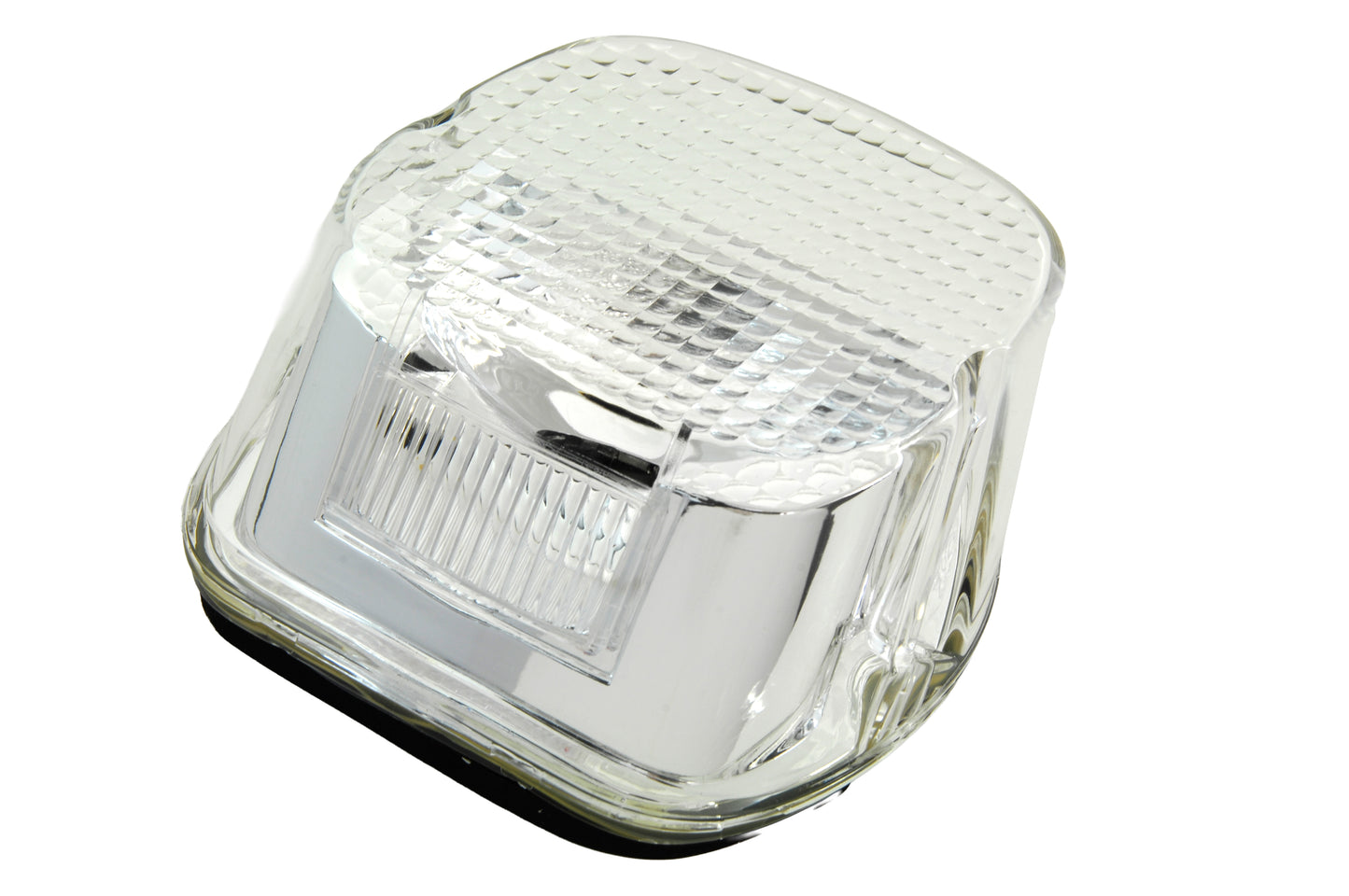 HARLEY Rücklichtglas, flach, klar, passend für FLT ab 2003, Ende 2003