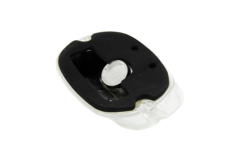 HARLEY Tail Lamp Lens Laydown Style Clear Fits 2003-UP FLT,