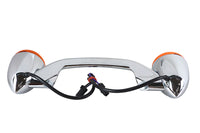 HARLEY Chrome Revox Blinkerleiste mit Lampen Passend für 2000-2017 FLST, 1999-UP FLT, 1999-UP FLHT,