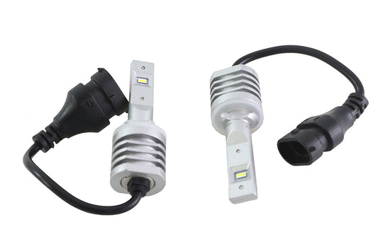 HARLEY Cyron 881 Einzellicht-LED-Nebelscheinwerfer-Ersatzlampensatz passend für FXST ab 1992, FLST ab 1992,