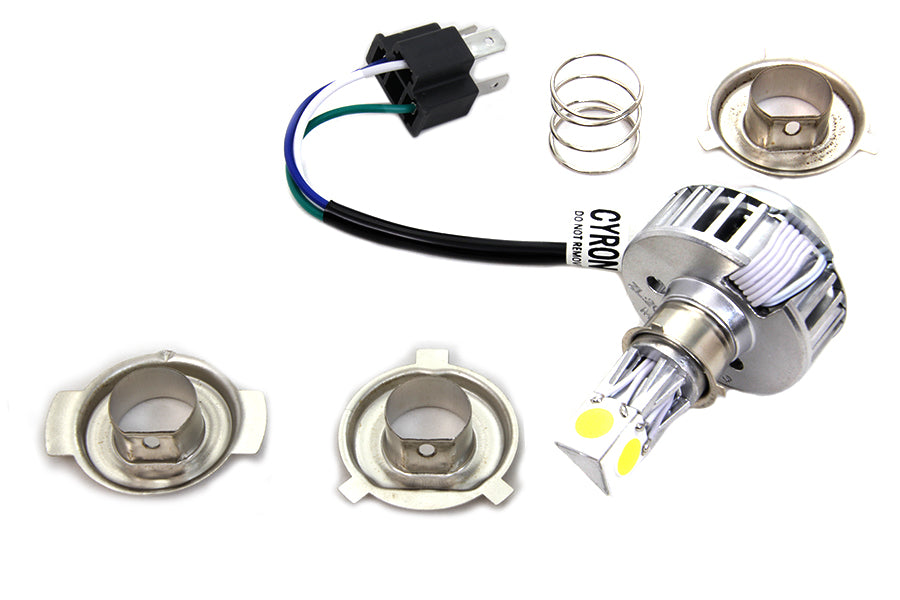 HARLEY Cyron Retrofit LED Replacement Bulb White Fits 1992-UP FLST,   1992-UP FLT,   0-  Replacement