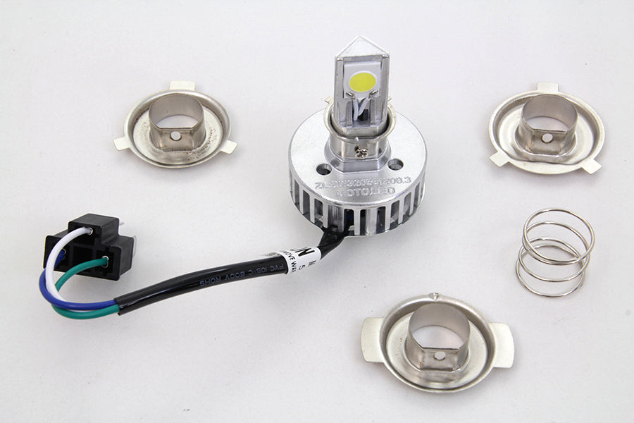 HARLEY Cyron Retrofit LED Replacement Bulb White Fits 1992-UP FLST,   1992-UP FLT,   0-  Replacement