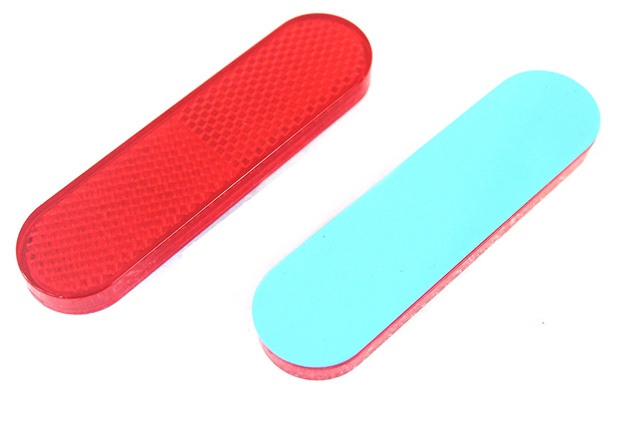 HARLEY Red Reflector Set fits 0-  Custom, Application