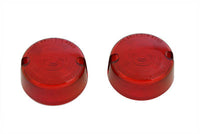 HARLEY Blinkergläser-Set Rot Passend für 1986-1994 FXR, 1986-UP XL, 1991-2017 FXD,