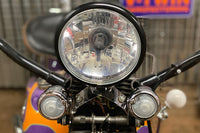 HARLEY Replica Marker Lamp Lens Glass Bullet Style White fits 0-  Custom, application for bullet style marker lamps