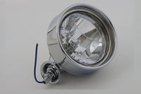 HARLEY Chrome 4 Zoll Spotlampe mit H-3 Leuchtmittel Einsatztyp Passend für 0- Custom, Anwendung