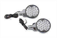 HARLEY LED Blinker-Set hinten Klarglas passend für 1986-UP FLT, 1986-UP FLST,