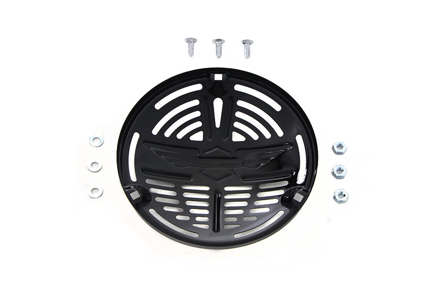 HARLEY Black Wing Horn Abdeckung Passend für 1931-1936 VL, 1936-1948 UL, 1948-1948 FL, 1936-1957 G, 193