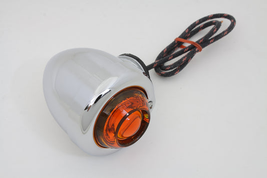 HARLEY Replica Guide Bullet Marker Lamp DH-49 fits 1941-1984 FL,   1948-1984 FLH,