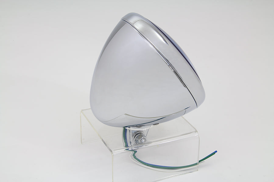 HARLEY Diamond Cut H-3 Spotlampe mit klarer Linse, passend für 1964–1984 FL, 1979–UP FLT, 1986–UP FLST,