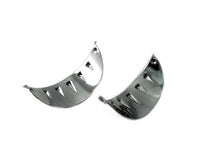 HARLEY Chrom 4-1/2 Zoll Glide Zusatzscheinwerfer-Blenden-Set Passend für 0- Zoll Custom, Anwendung für 4-1/2 Zoll Lampen