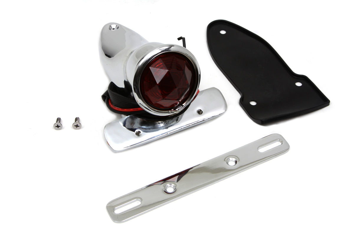HARLEY Bates Bobber Rücklichtbaugruppe Chrom Passend für 0-  Custom, Anwendung