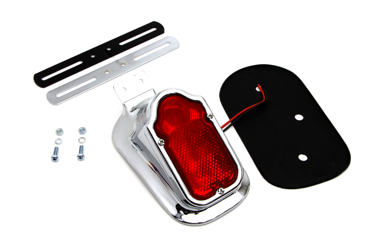 HARLEY Chrome Tombstone Style Rücklicht Passt 0- Custom, Anwendung