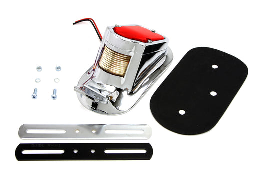 HARLEY Chrome Tombstone Style Tail Lamp Fits 0-  Custom, application
