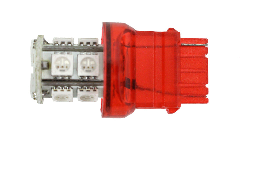 HARLEY SMD LED Keil Glühbirne Rot Passend für 0- Alle, Blinker