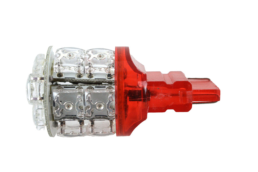 HARLEY Super Flux LED Keilbirne Rot Passt 0- Alle, Blinker