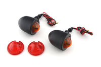 HARLEY Black Egg Style Marker Lamp Set Fits 0-  Custom, application