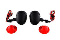 HARLEY Black Egg Style Marker Lamp Set Fits 0-  Custom, application