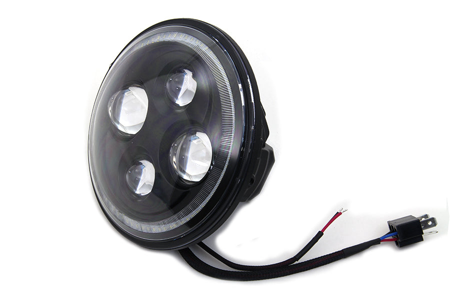 HARLEY 7 inch LED Headlamp Bulb Unit fits 1994-2013 FLT,