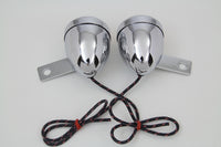 HARLEY Replika Guide Blinkleuchtensatz hinten passend für 1950-1962 FL,