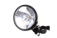 HARLEY Schwarze Spotlampen-Baugruppe mit Birne Passend für 1938-1940 EL, 1941-1957 FL,